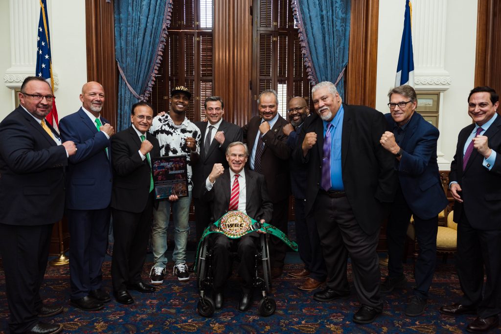 The WBC and TDLR visit Texas Governor Greg Abbott (huge photo gallery) | Boxen247.com (Kristian von Sponneck)